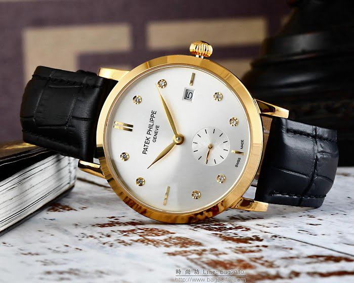 百達翡麗PATEK PHILPPE 全自動機械機芯 防劃花高級藍寶石鏡面 精品男士腕表  wssb3575